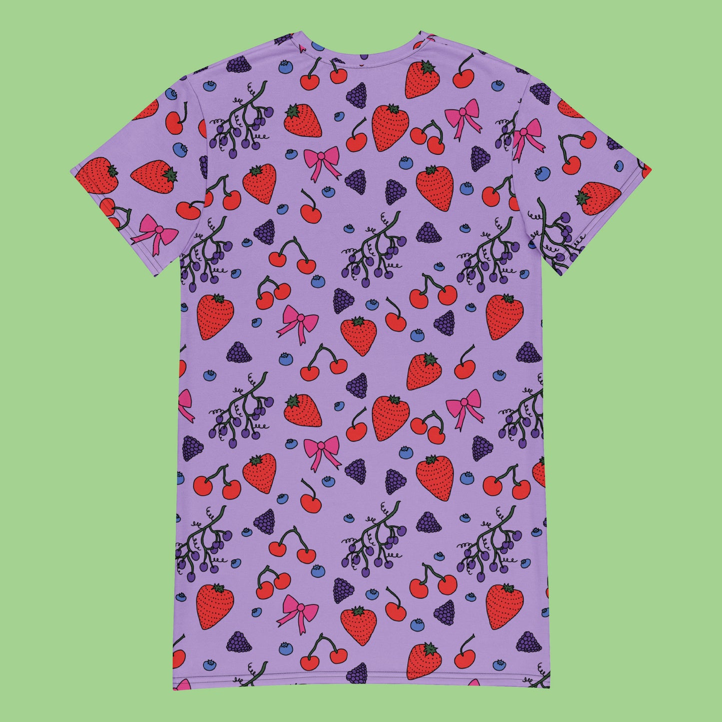 Berry Fruity T-shirt Dress