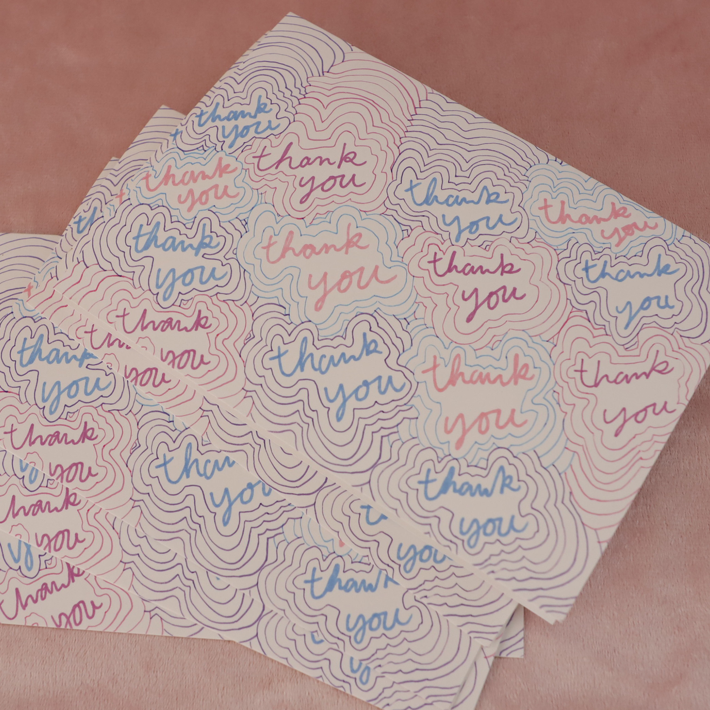 Thank You Cards A7 (Set of 5)